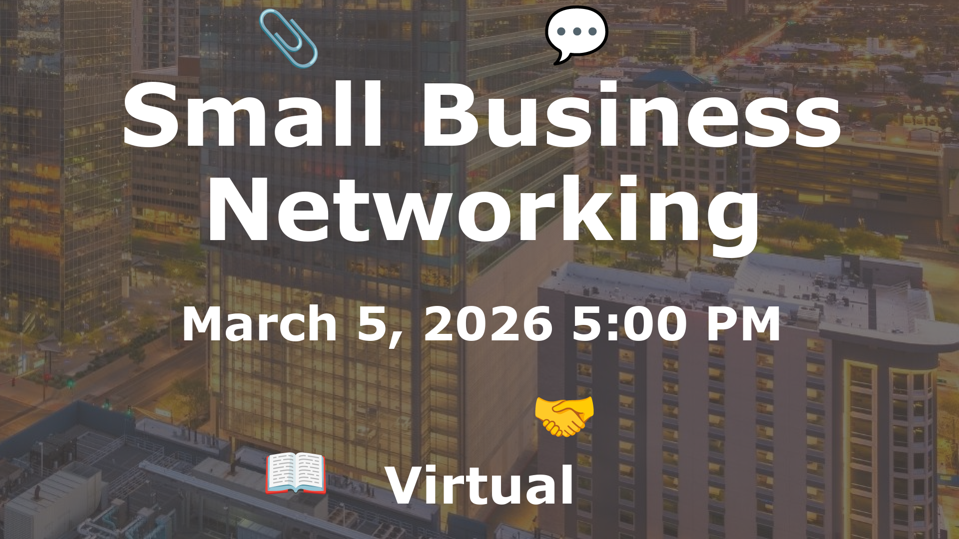 Small Business Networking event image